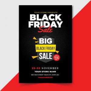 Black Friday flyer example